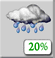 Molnigt, Chance Lätt Regn